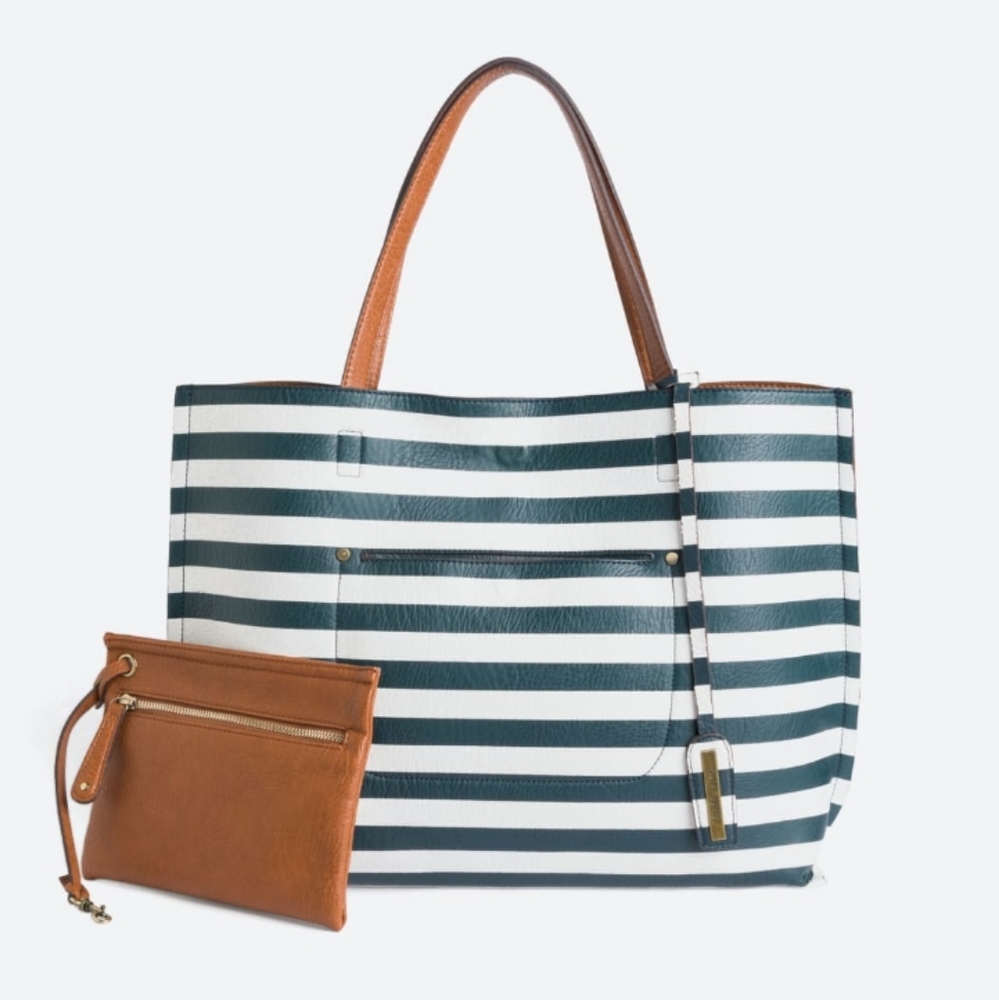 Street level women's tote purse bag